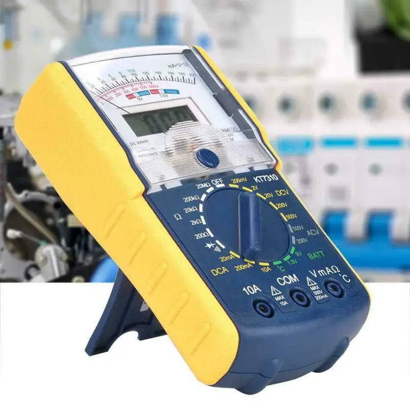 

KT7310 High Precision Handheld Double Dual Display Analog Digital Multimeter