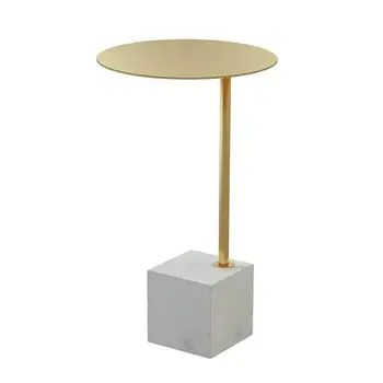 

Nordic marble small tea table living room sofa, several corners of the bedside tables, simple modern creative small round table