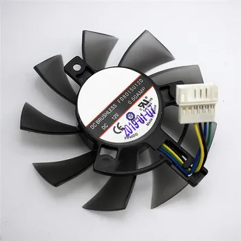 

DC 12V 0.50A Graphics Card Cooling Fan for ASUS TUF-GTX 1660 1660TI Graphics Card Repair Parts