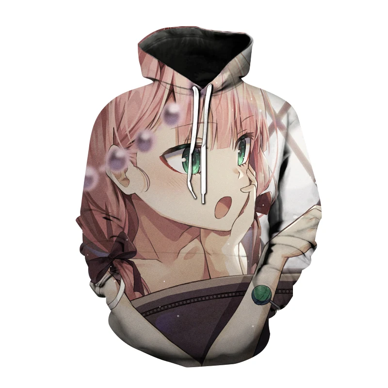 Waliicorners 3D Hoodie Pullovers Darling In The Franxx 3D Sweatshirts 3D Hoodie Pullover 10 H510305cab3db4ee481feaf6e5a5f69f1u