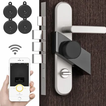 

Smart Door Lock Home Keyless Lock 4 key with Sherlock S3 Lock Smart Wireless App Phone Control for home