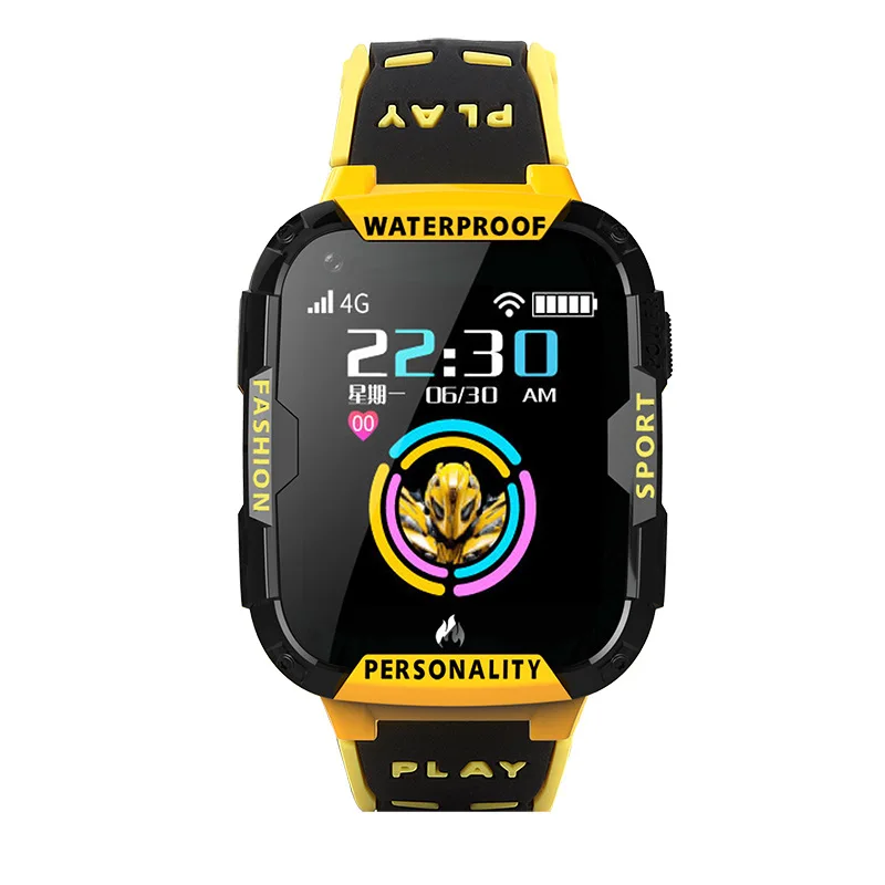 Smart Watch 4G Kids Watch HD Video Call Smartwatch SIM Phone Watch GPS Tracking Monitor Remote Safety Keeper for Baby Children