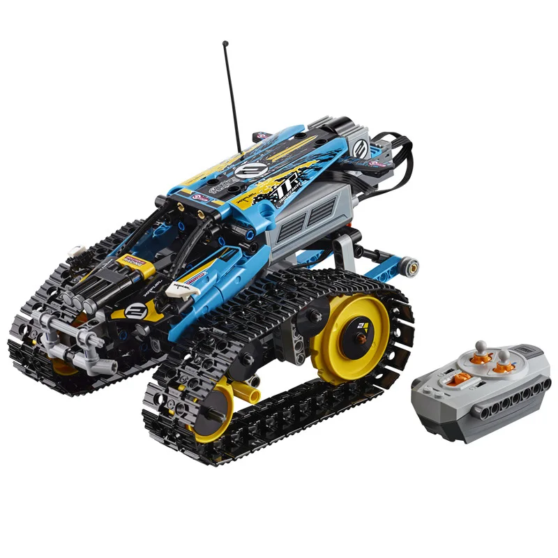 

20096 Technic RC Tracked Stunt Racer Compatible legoed 42095 Remote Control Car Building Blocks Bricks Kids Toys Gifts Model Kit