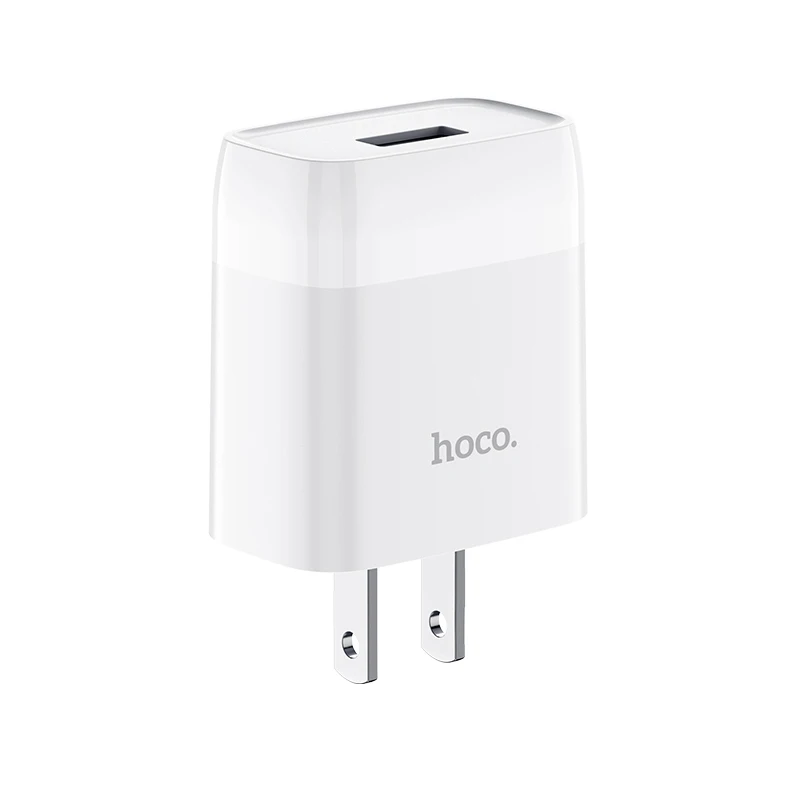 HOCO C72 20 шт./лот 5 в 2.1A USB зарядное устройство для iPhone 11 Xs Max US Plug настенное зарядное устройство адаптер для samsung Xiaomi huawei