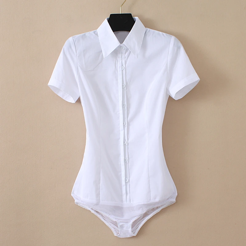White short sleeve work shirt womens Clearance