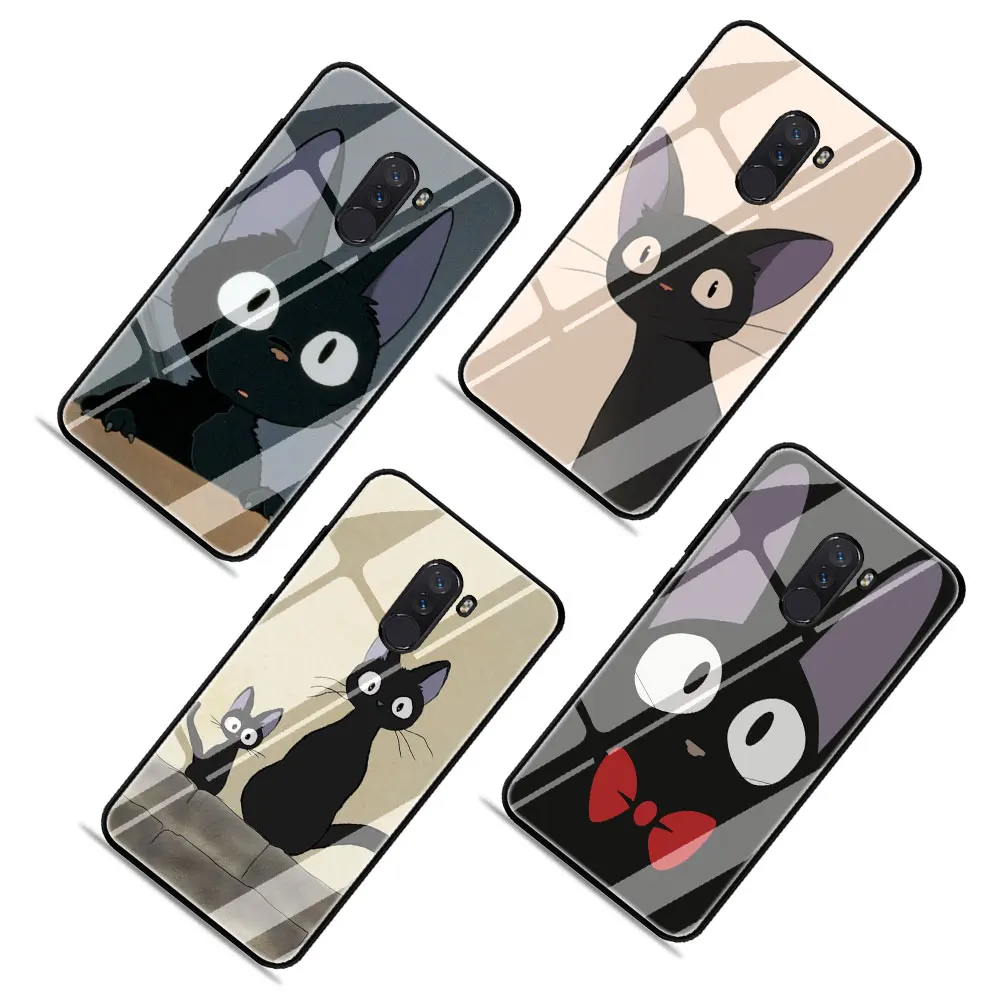 EWAU JIJI CAT My neighter чехол из закаленного стекла для телефона Xiaomi mi 8 9 Red mi 4X 6A Note 5 6 7 Pro Pocophone F1