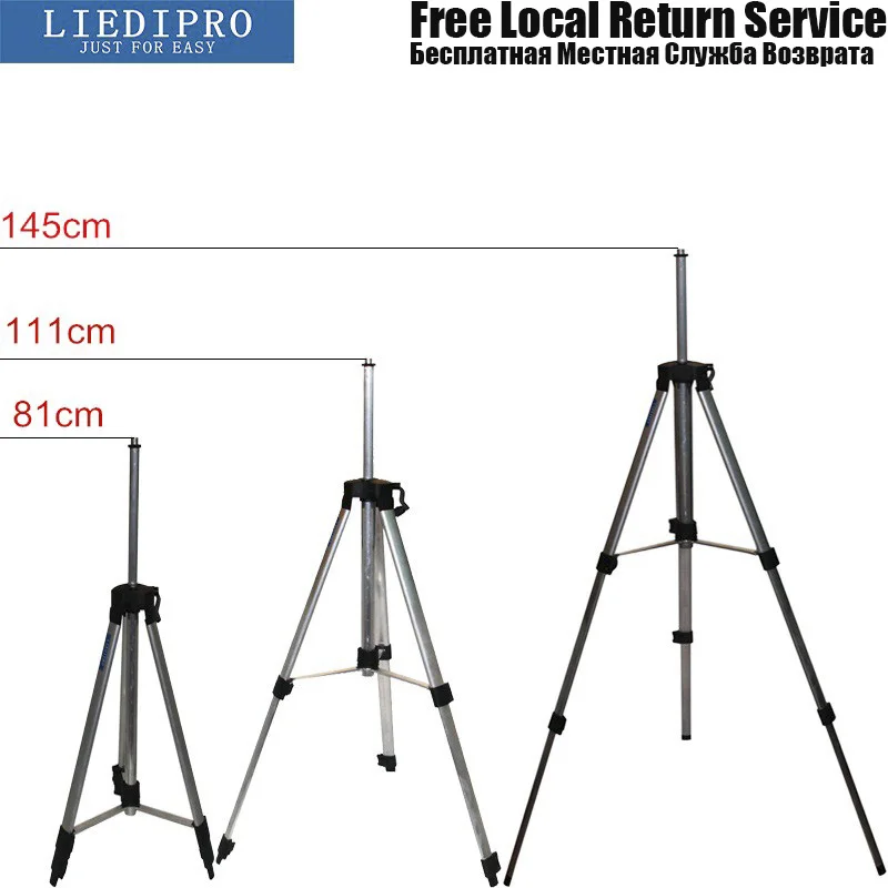 

Portable 120cm 150cm Aluminum Laser Level Tripod with Universal Joint 5/8 Automatic Self 360 Degree Leveling for Line Laser tool