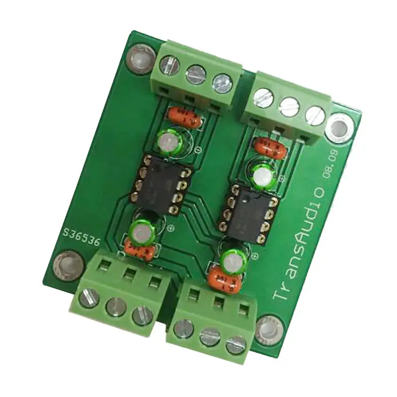 

FFYY-Unbalanced To Balanced Output Stereo Converter Board Low Distortion Drv134Pa