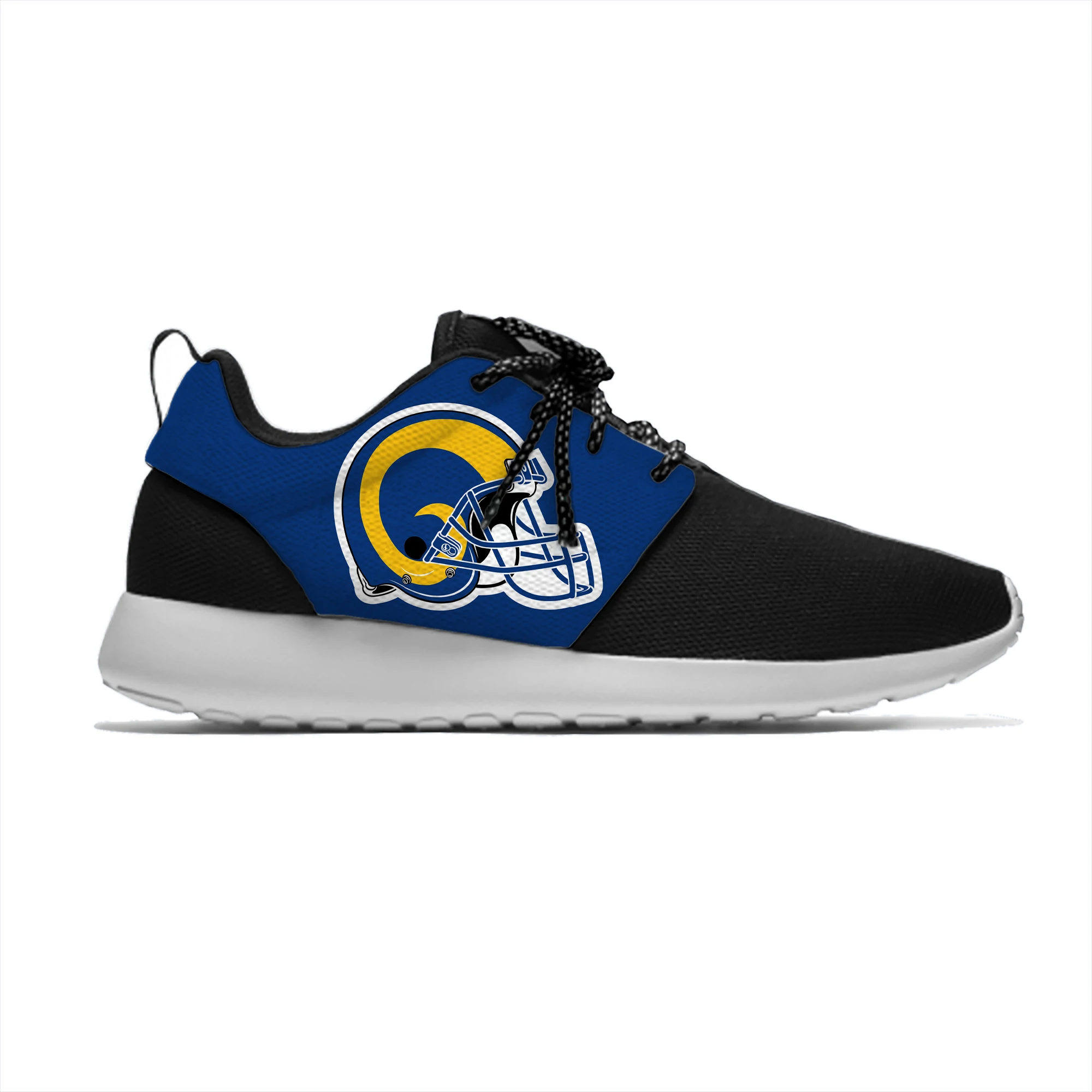Rams дышащие спортивные кроссовки для отдыха, Футбольная Команда Лос-Анжелеса, легкие повседневные мужские/женские кроссовки из сетчатого материала - Цвет: D