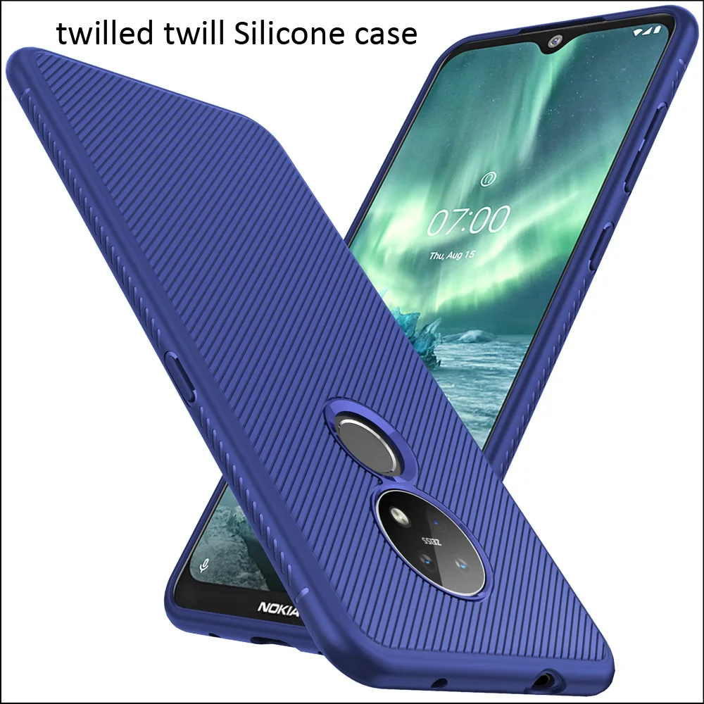

GKK Soft TPU Silicone Case For Nokia 6.2 7.2 Matte Frosted twilled twill Cover