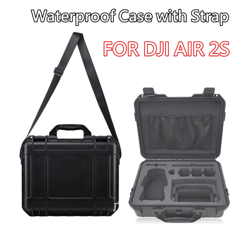 Waterproof Box Strap for DJI Air 2S Suitcase Explosion-proof Carrying Storage Case for DJI Mavic Air 2 Drone Accessory
