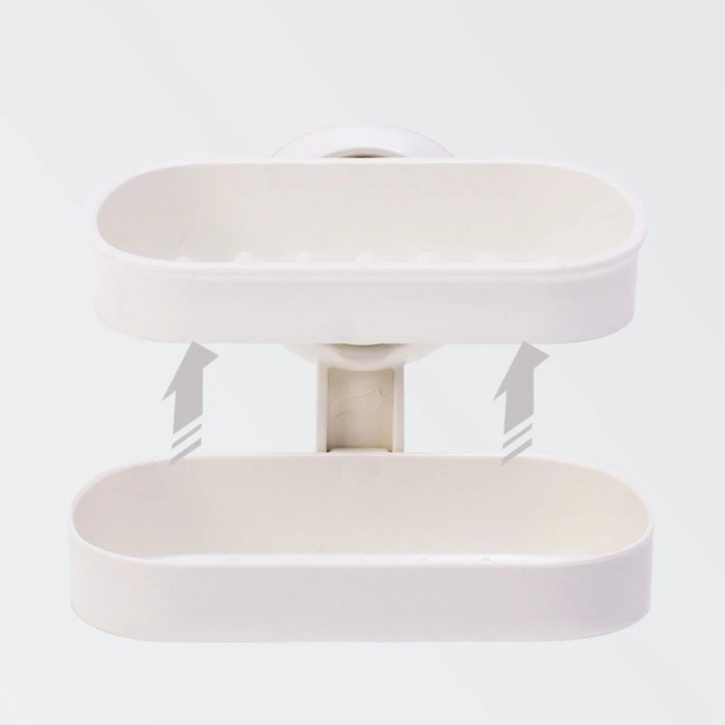 Soap Dish Holder Vacuum Suction Cup Wall Mounted Soap Box Bathroom Accessories Sets Soap Holder Set