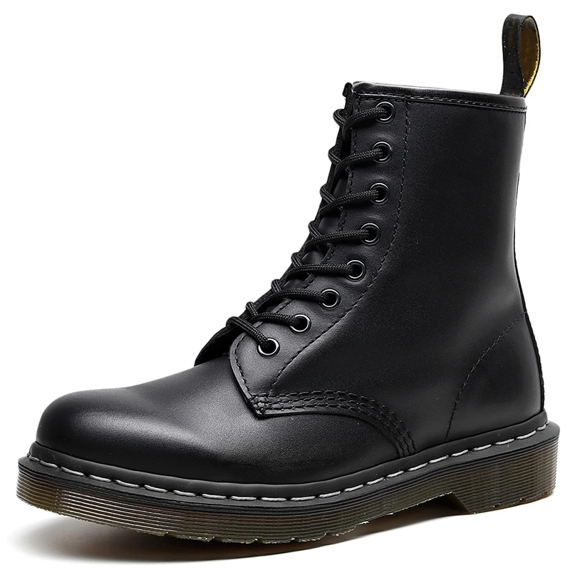 Женские ботинки из натуральной кожи Martens мотоциклетные большого размера 35-46 |