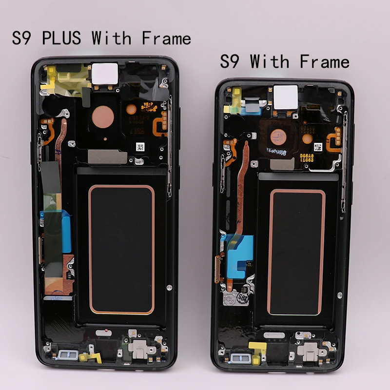 Сменный сенсорный ЖК экран AMOLED для SAMSUNG Galaxy S9 G960 G965|Экраны мобильных телефонов| |