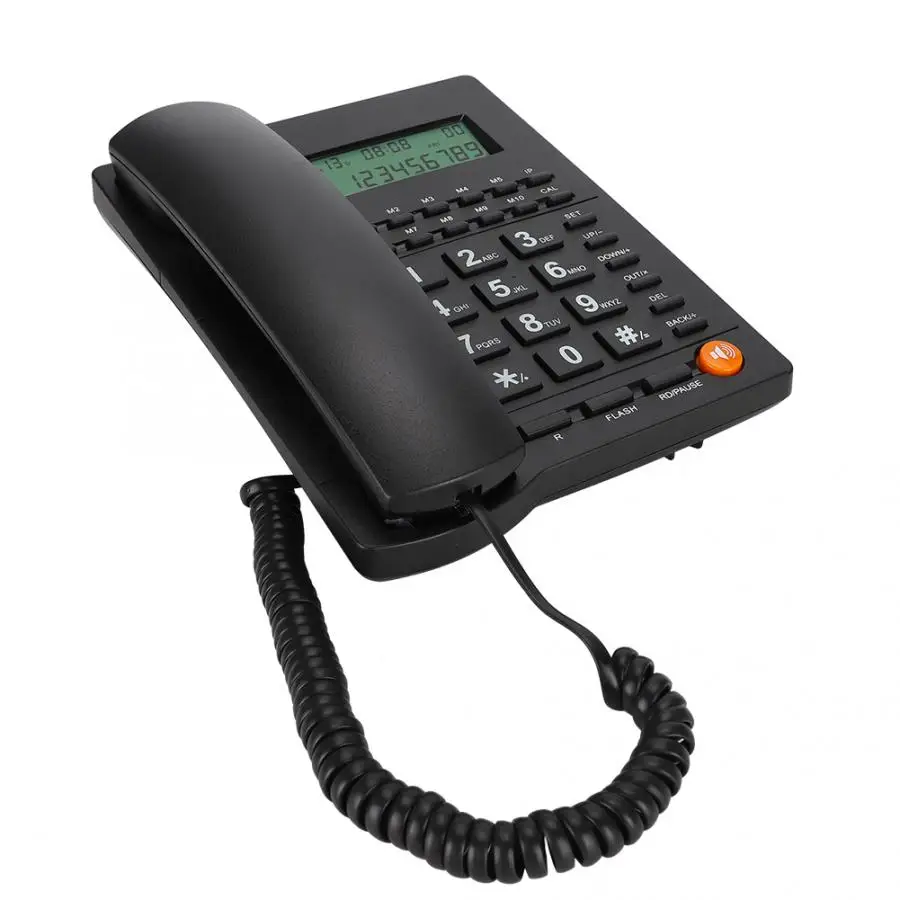 Домашний стационарный телефон telefone телефонный Идентификатор вызывающего