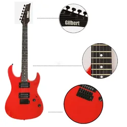 Accessoires de guitare électrique acoustique en bois de rose, corps solide, Kit de guitare électrique basse, baso electrico, Instruments de musique BE50DJ 