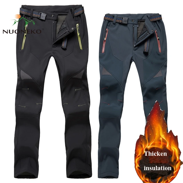 Pantalones Térmicos Impermeables Para Exterior Para Hombre A