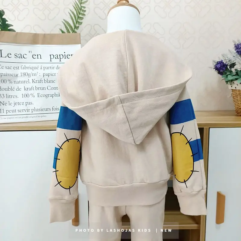 Lashojas/куртка с буквенным принтом в виде кактуса для детей 2-10 лет; осенне-весеннее пальто