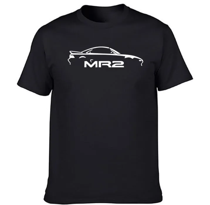 Новинка 2019 Мужская футболка с принтом хлопковая летняя в стиле toyota MR2 MK1 топы