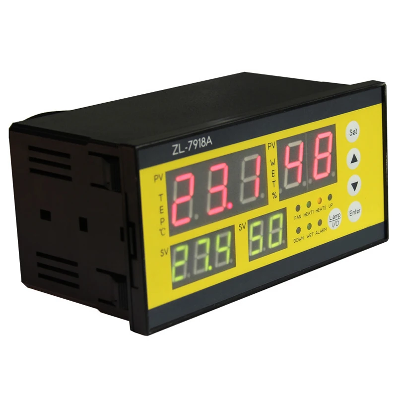 

Zl-7918A,100-240Vac,Multifunction Automatic Incubator,Incubator Controller,Temperature Humidity For Incubator,Xm-18