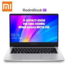 Xiaomi redmibook 14 노트북 인텔 코어 i5-8265u/i7-8565u 8 gb ddr4 2400 mhz ram nvidia geforce mx250(China)