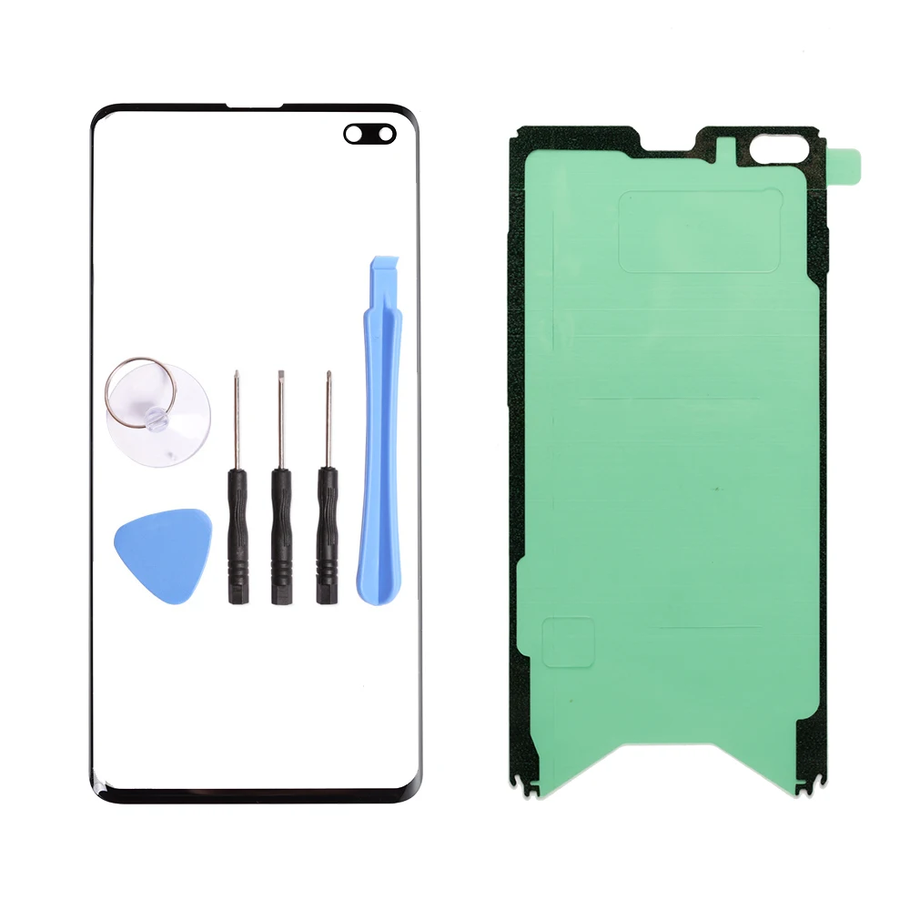 LCD Display Replacement Glass Screen Replacement Touch Screen Digitizer Replacement For Samsung Galaxy S20 S10 Plus Note 8 9 10+ Plus S8 S9 LCD display outer touch panel screen glass replacement Front Glass Lens