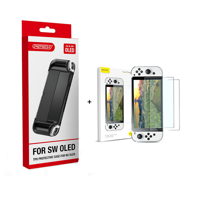 Thin TPU Protective Cover Case Anit-Slip for Nintendo Switch OLED Game Console Protective Shell for NS OLED Game Accessori