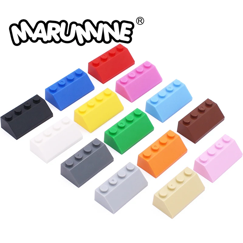 Marumine 2x4 Slope Bricks Part Roof 45 Classic Block Toys Create Building Blocks MOC Compatible Educational DIY Toy | Игрушки и хобби