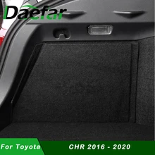 2 pçs/set tronco boot defletor para toyota C-HR chr 2016 - 2020 tronco partição peças caixa de armazenamento defletor cauda do carro acessórios