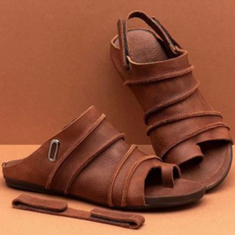 

2020 Summer Sandals Women Flats with Removable back strap Solid Casual Shoes Slip-on Flip Flops Beach Shoes Low Heel Flat Sandal