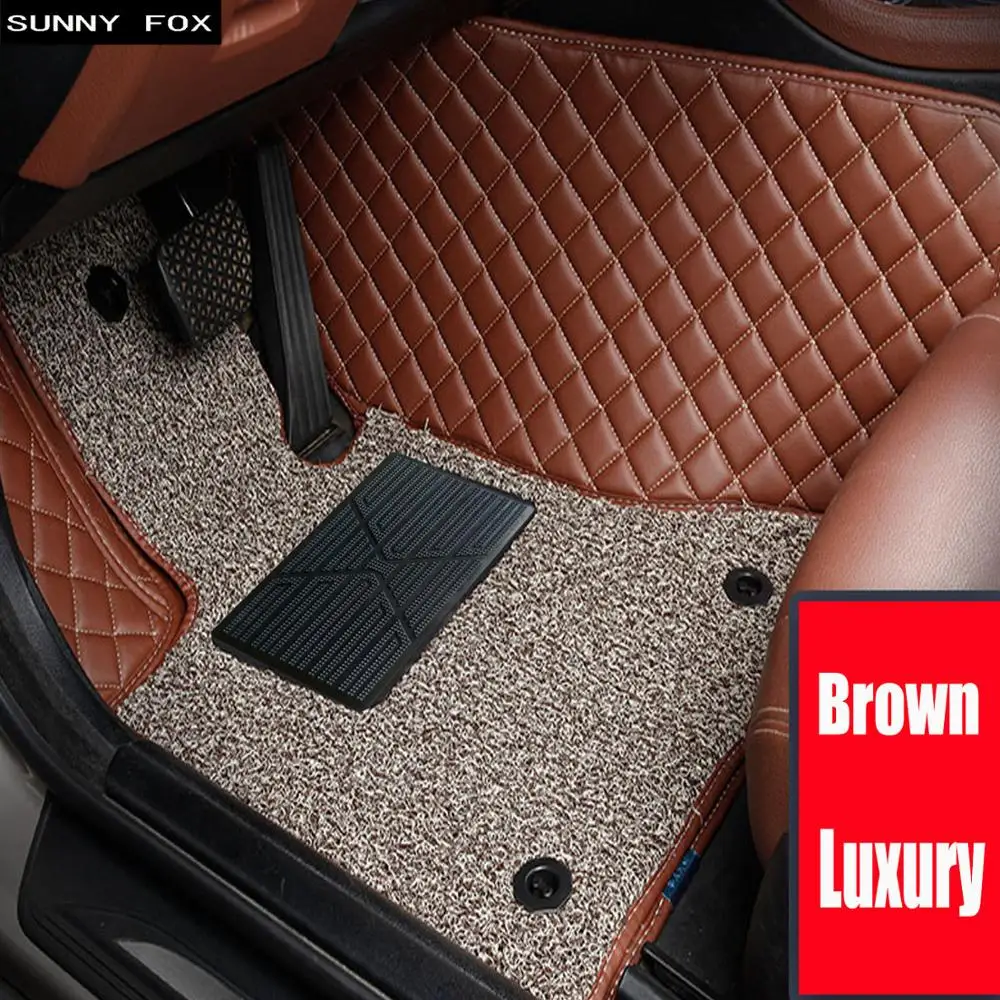 Автомобильные коврики SUNNY FOX для Hyundai ix25 ix35 Tucson Santa Fe Sonata Verna Accent ног подкладки любой