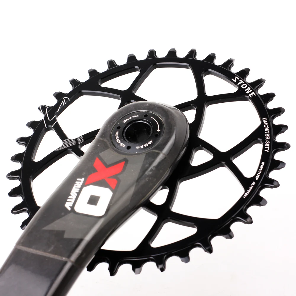 Каменная круглая цепь 0 мм для sram gxp X9 X0 XX1 X1 30t 32 34 36 38 40 42 44 46 48T велосипедная