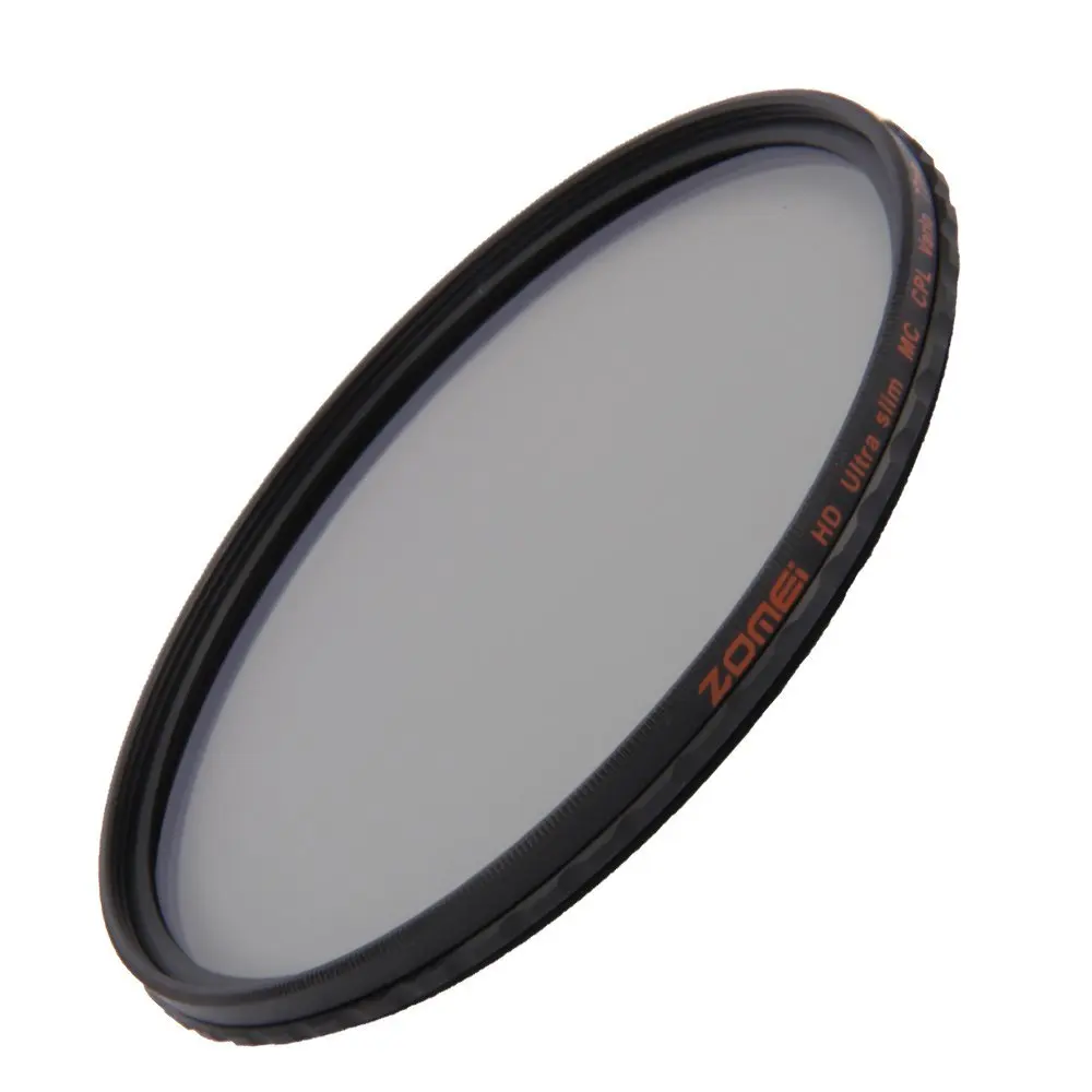 ZOMEI HD Optical Glass CPL Filter Slim Multi-Coated Circular Polarizer Polarizing lens filter 40.5/49/52/55/58/62/67/72/77/82mm