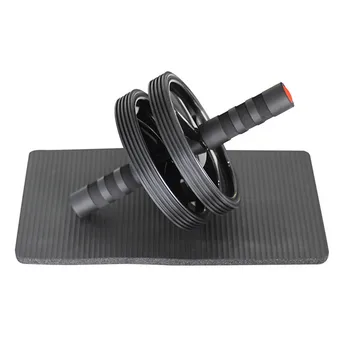 

Muscle Exercise Equipment Home Fitness Equipment Double Wheel Abdominal Power Wheel Ab Roller Gym Roller Trainer Trainingg3