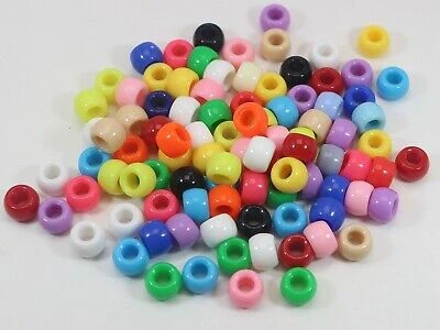 Kandi Beads, Unicorn Mix, Pony Beads - 100 pc set