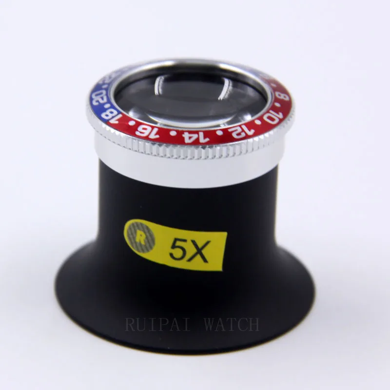 Первоклассное качество 3X/5X/10X/20X часы коллекторы лупа для глаз RLX SubMariner и GMT серии