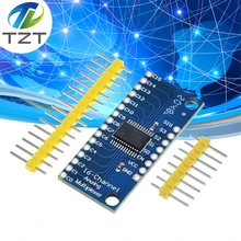 TZT Smart Electronics CD74HC4067 16-kanał analogowy cyfrowy multiplekser moduł tabliczki zaciskowej dla arduino tanie i dobre opinie TZT teng CN (pochodzenie) Nowy REGULATOR NAPIĘCIA 16-Channel Analog Digital budzik -40+85 1 2V to 6V