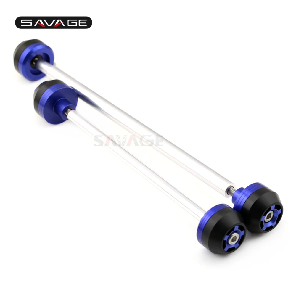 Front Rear Axle Fork Wheel Protector Sliders Falling Protection (42)