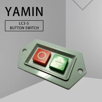 

ON-OFF Two Positions Push Button Switch LC3-5 Starter Three Phase 6 Screws Terminal 5A 380V Electric Control