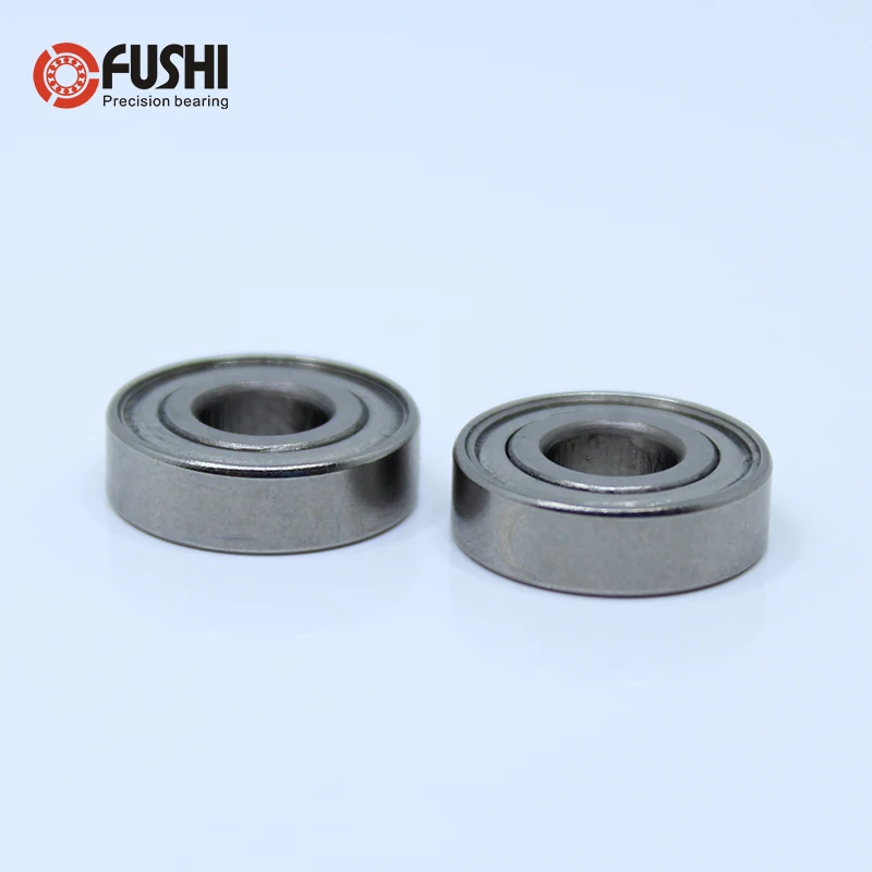 S697ZZ подшипник 7*17*5 мм (10 шт.) ABEC-1 440C ролик Нержавеющая сталь S697Z S697 Z ZZ, шариковые подшипники