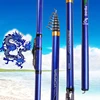 Carbon fiber 3.6M 4.5M 5.4M 6.3M Spinning Fishing Rod M Power Telescopic Rock Fishing Rod Carp Feeder Rod Surf Spinning Rod 5