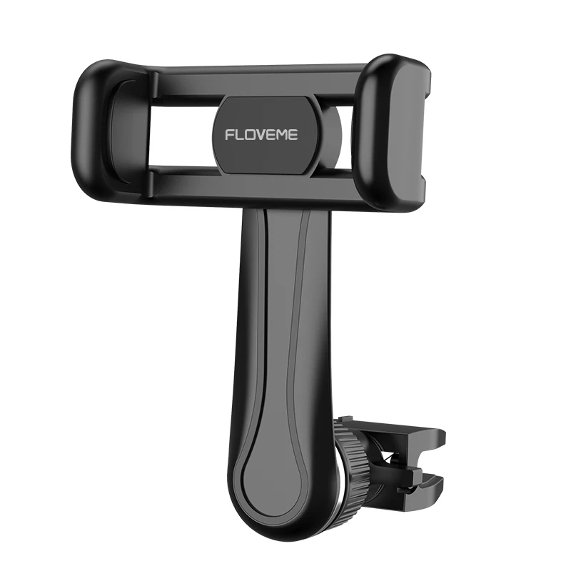 FLOVEME Автомобильный держатель для телефона для iPhone XR X 360 Вращающийся держатель на вентиляционное отверстие gps подставка для мобильного телефона для Xiaomi samsung - Цвет: Full Black