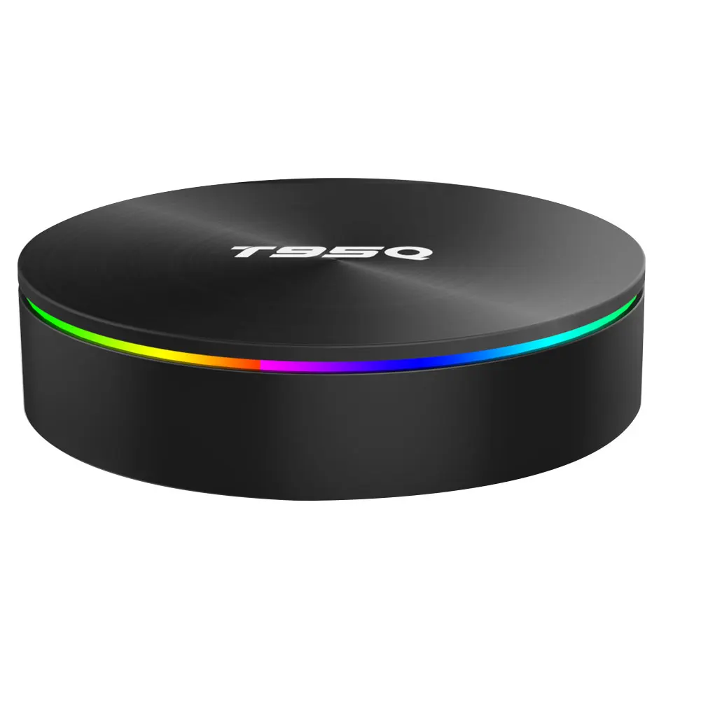 Latest T95Q Android 8.1 Smart TV BOX 4GB+64GB 4K Quad Core WiFi Netflix Youtube Google Play Home Audio Media