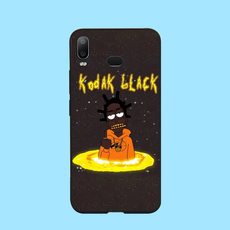 CUTEWANAN Kodak Black Rapper Black TPU Soft Rubber Phone Cover For Samsung A10 A20 A30 A40 A50 A70 A71 A51 A6 A8 2018