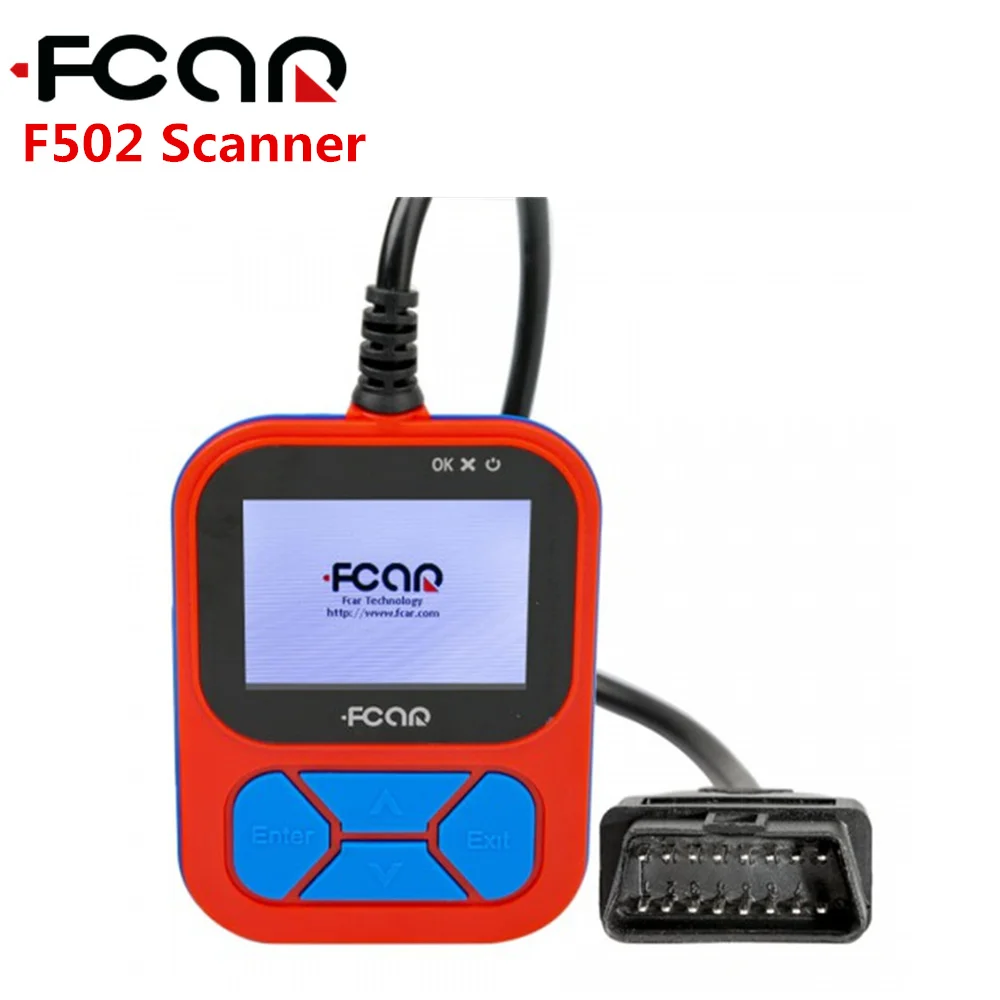 Fcar F502 ручной OBDII считыватель кодов сверхмощный авто ремонт для J1939 и J1708 DTCs