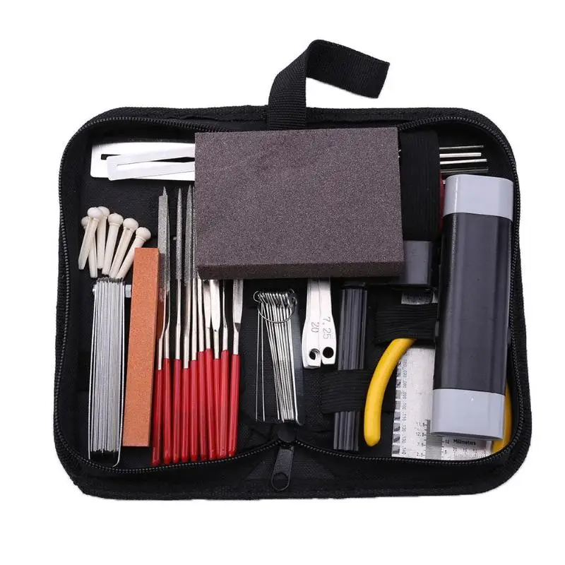 US $10.68 Guitars Repair Maintenance Tool Set Wide Scope of Application Practical Durable Guitar Toolkit with File Fret Measure Kit