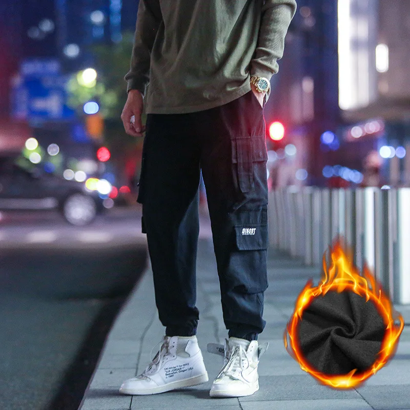 

Northern Boundary Men'S Wear Shu 2019 plus Velvet Closing Foot Casual Pants