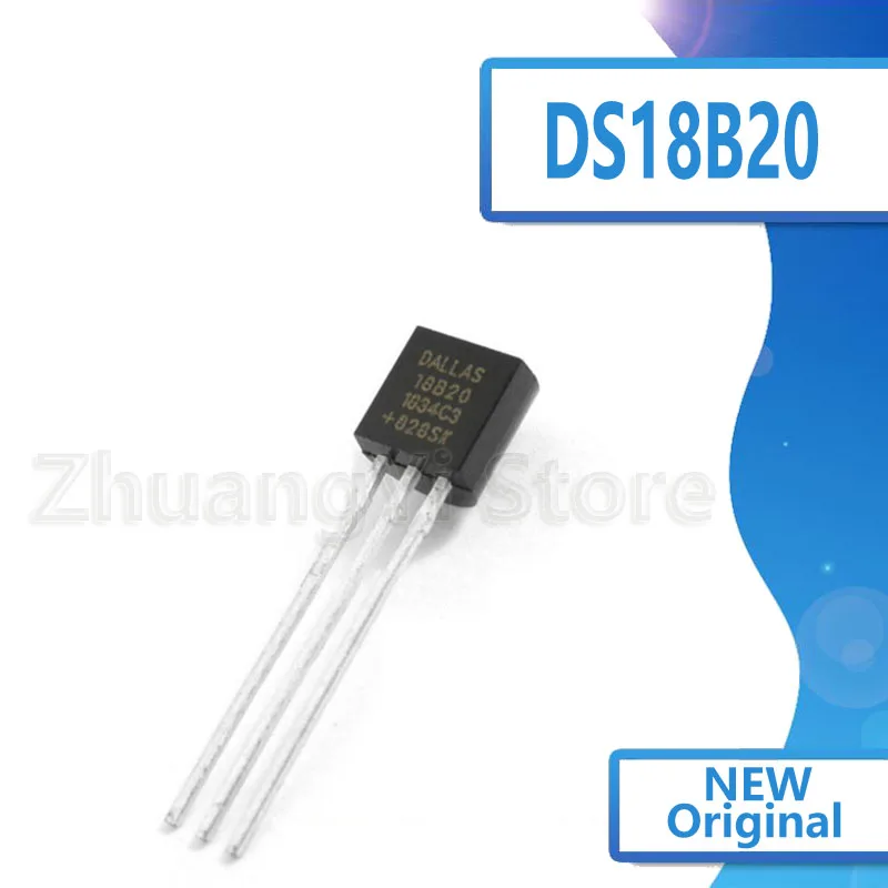 10 шт./лот Сенсорный электронный чип DS18B20 TO-92 18B20 чипы Температурный датчик IC 18b20