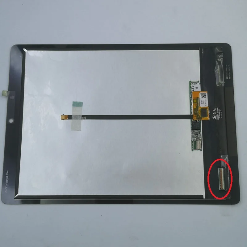 D651N-K9WT LCD 디스플레이 터치 스크린 패널 디지타이저 어셈블리, 에이서 크롬북 탭 10 시리즈 탭 10 두 버전, 9.7 인치, N18Q1