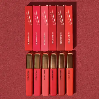 

Hold Live The Love Of Orchid Series Lip Glaze Lip Gloss Moisturizing Colored Matte Foggy Lipstick Cream Texture